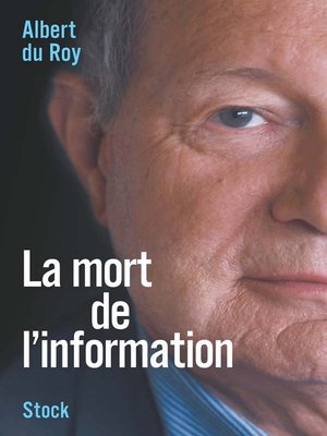 cover image of La mort de l'information
